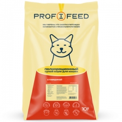 PROFIFEED сух.д/кошек Говядина 10кг