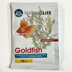 MARINE LIFE Корм для рыб Goldfish 15г