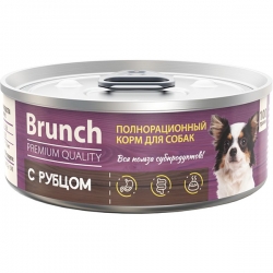 Brunch 100г конс. для собак с рубцом полнорац. НОВЫЙ