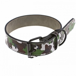 Ошейник Jack&King иск.кожа р-р 3*60см камуфляж цвет в ассорт.