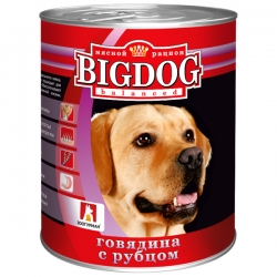 Зоогурман BIG DOG конс. д/соб 850гр Говядина с рубцом Пот.товар.вида