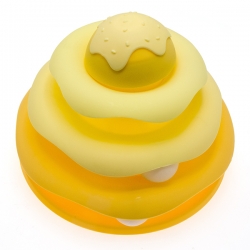 Игрушка д/кош Трек-башня с мячиками желтый, 24*16см Jack&King арт. JK738771