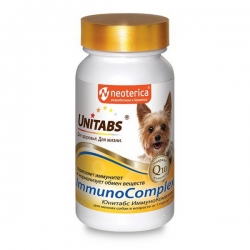 Unitabs Immuno Compl ежедневные д/мелких пород 100 табл