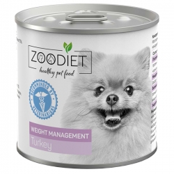 Zoodiet консервы 240г для собак Индейка (контроль веса)