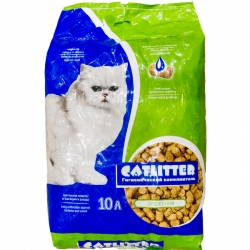 CATLITTER наполн 10л (древесные гранулы 8-10 мм)