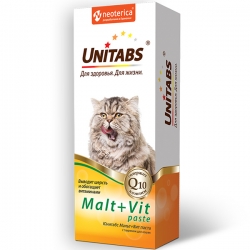 Unitabs мальт+вит паста 120мл