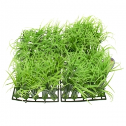 Растение пластиковое Коврик 25х25см, зеленое