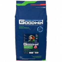 Goodwin сух.д/собак с чувствит.пищевар. средн. и крупн.пород 15кг индейка