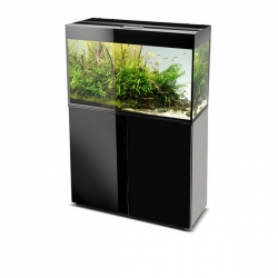Тумба AQUAEL GLOSSY 100 (100х40х72см) черная,дверцы с акриловым покрытием