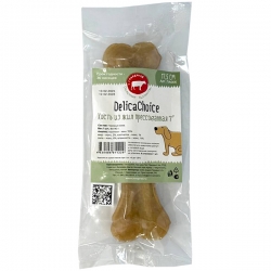 Кость жил ДеликаЧойс 7^ 80-90г, 17,5 см, (1 шт)  прессованные