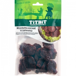 Титбит Медальоны мясные из баранины Меню от Шефа 80 г АКЦИЯ-20%