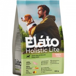 Elato Holistic Lite д/взр.соб. всех пород  Кролик/Индейка 0,5 кг