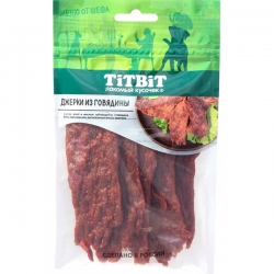 Титбит Джерки мясные из говядины Меню от Шефа 70 г АКЦИЯ-20%