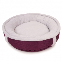 PerseiLine Лежанка ЛОФТ КРУГЛАЯ M 47*10 ФИОЛЕТОВЫЙ