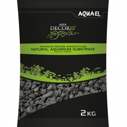 Грунт AQUAEL AQUA DECORIS BASALT GRAVEL 2-4 мм 2 кг