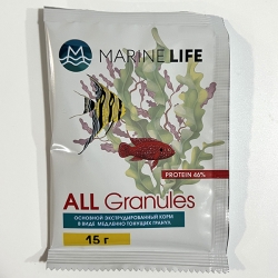 MARINE LIFE Корм для рыб ALL Granules 15г