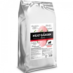Meat Garden д/кошек 8 кг аллерг., подходит стерил. Индейка/Рис
