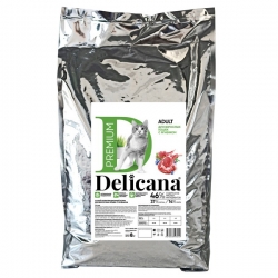Delicana сух.д/кошек 8 кг ягненок АКЦИЯ -10%