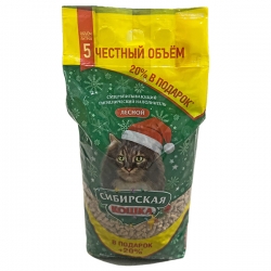 СИБИРСКАЯ КОШКА наполн. 5л ЛЕСНОЙ АКЦИЯ +20 % Новый год