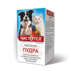 Пудра ЧИСТОТЕЛ пр/блох универсальная 100гр
