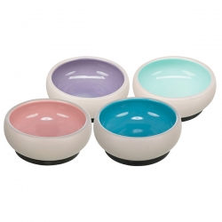 Миска керам 1,0л с резинкой ф17см TRIXIE