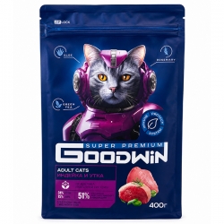 Goodwin сух.д/кошек 0.4кг индейка/утка