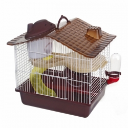 Клетка д/грыз Jack&King 28*21*28 см Домик укомплект.