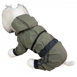 Дождевик ^Лесник^, хаки, р.14, 30х40см, Pet Fashion