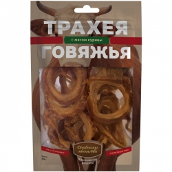 Деревенские лакомства КР трахея говяжья с мясом курицы д/соб 50г