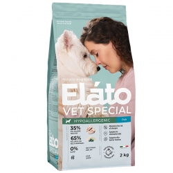 Elato Holistic Vet Special Hypoallergenic д/собак диет. рыба 2 кг СКИДКА 50% кратно 2шт