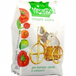 ВАКА High Quality^Милый Грызун^200 г д/шинш./мор.сви. овощ.асс СРОК РЕАЛ 09.26