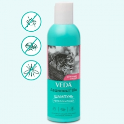 Аванпост Bio шампунь репеллентный д/кошек 200мл