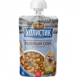 Деревенские лакомства Холистик Премьер д/соб Рыбный соус из лосося 90г