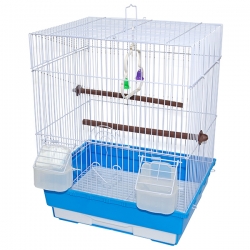 Клетка д/птиц Jack&King 33*26*42см прямоугольная  укомплект.