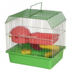 Клетка д/грыз Jack&King 27*20,5*26,5 см прямоугольная,укомплект.+подарочная упаковка