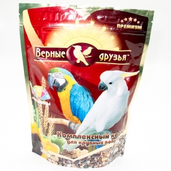 Верные друзья д/крупных попугаев 500г СРОК РЕАЛ 16.12.26
