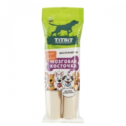 Титбит Жевательный снек для собак макси пород Мозговая косточка 250г
