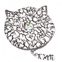 PerseiLine Лежанка С ХВОСТОМ  УШКАМИ  45*45*12