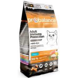 ProBalance корм сух.д/кошек 8кг Immuno Protection лосось