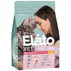 Elato Holistic Vet Special Urinary д/кошек диет. курица 0,3 кг СКИДКА 50% кратно 2шт
