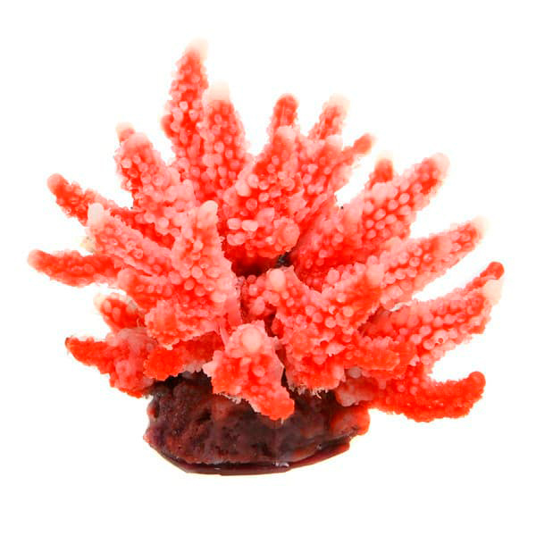 Коралл пластиковый (мягкий) перламутровый 12,6x10,7x11см (SH059PI)