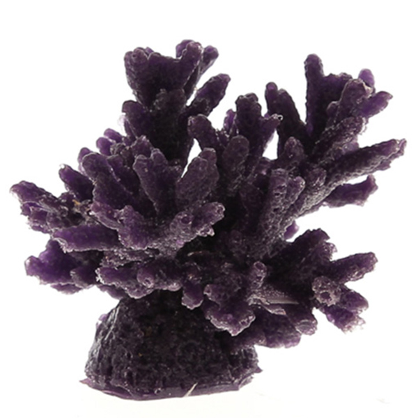 Коралл пластиковый (мягкий) перламутровый 8х8х6.5см (SH066PU)
