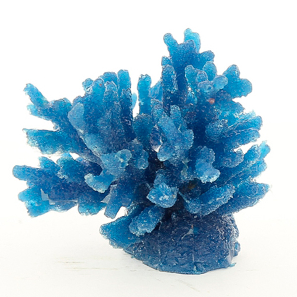 Коралл пластиковый (мягкий) синий 8x8x6.5см (SH066B)