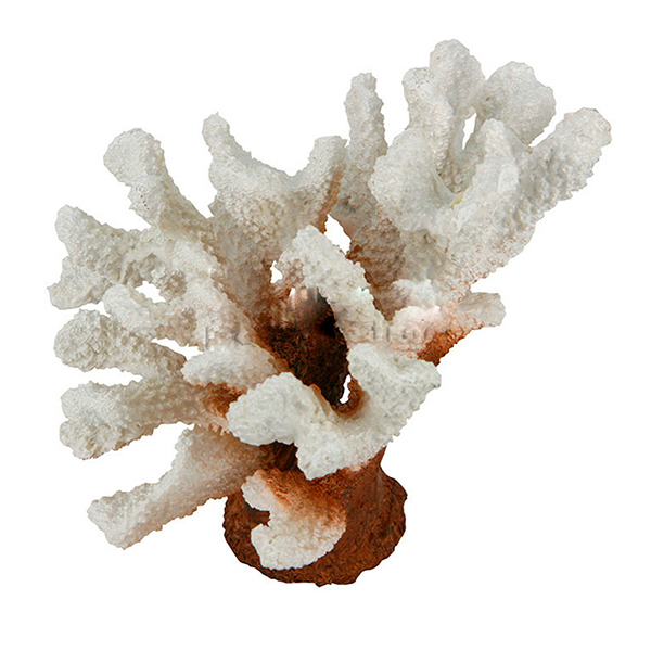 Коралл пластиковый белый 17х14х11см (SH9200W)