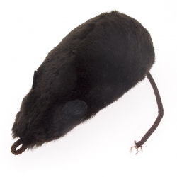 Мышь Mr.Alex L17*8*8) с кошачьей мятой (иск.мех) корич